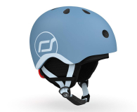 Scoot & Ride Kask Ochronny z ocieplaczem XXS-S dla dzieci 1-5 lat Steel - 1472352 - zdjęcie 2
